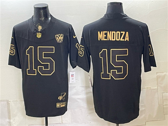 Fernando Mendoza Las Vegas Raiders black Vapor jersey
