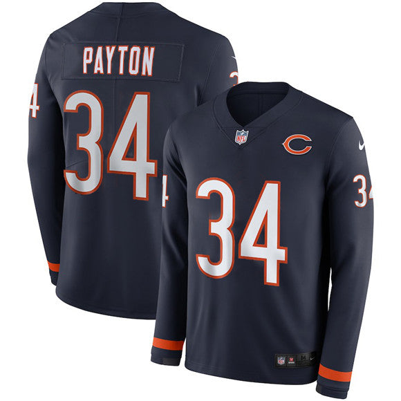 Walter Payton Chicago Bears navy jersey