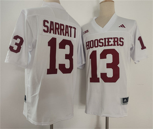 Elijah Sarratt Indiana Hoosiers white jersey