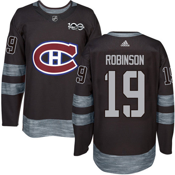 Custom Montreal Canadiens black jersey