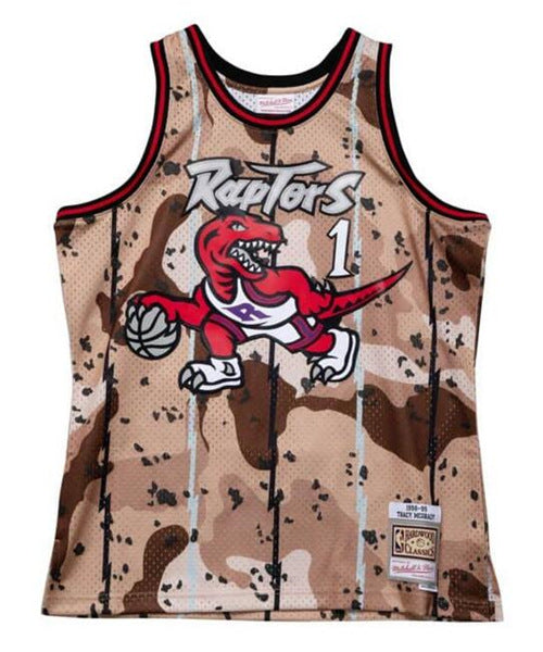 Tracy McGrady Toronto Raptors camo Camo jersey
