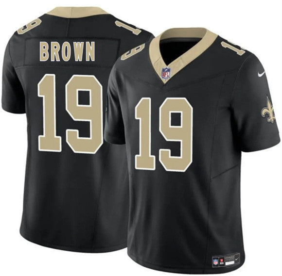 Barion Brown New Orleans Saints black Vapor jersey