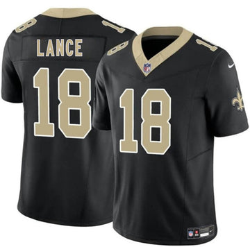 Bryce Lance New Orleans Saints black Vapor jersey
