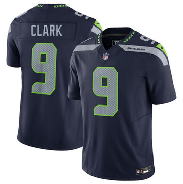 Bud Clark Seattle Seahawks navy Vapor jersey