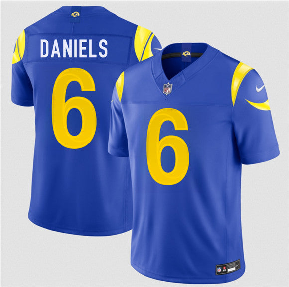 CJ Daniels Los Angeles Rams royal Vapor jersey