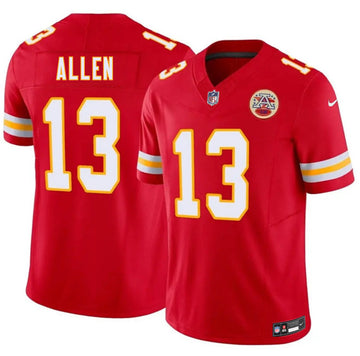 Cyrus Allen Kansas City Chiefs red Vapor jersey