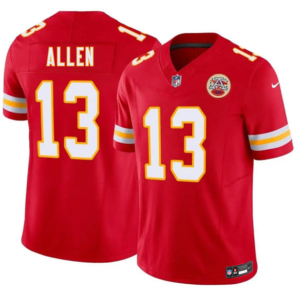 Cyrus Allen Kansas City Chiefs red Vapor jersey
