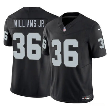E.J. Williams Jr Las Vegas Raiders black Vapor jersey