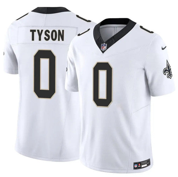 Jordyn Tyson New Orleans Saints white Vapor jersey