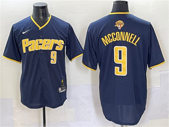 T.J. McConnell Indiana Pacers navy Vapor jersey