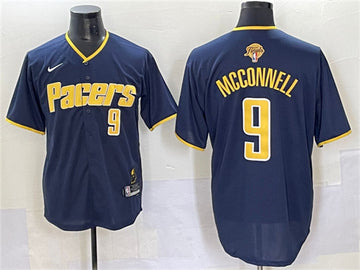 T.J. McConnell Indiana Pacers navy Vapor jersey