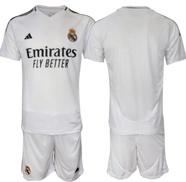 Custom Real Madrid white Home jersey