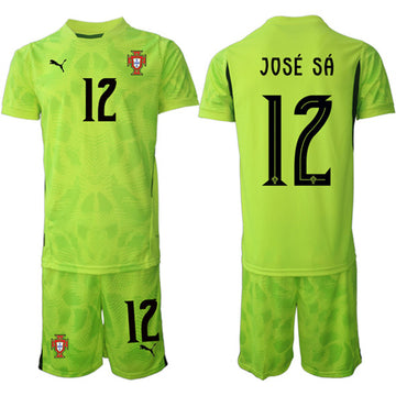 José Sá Portugal National Team green jersey