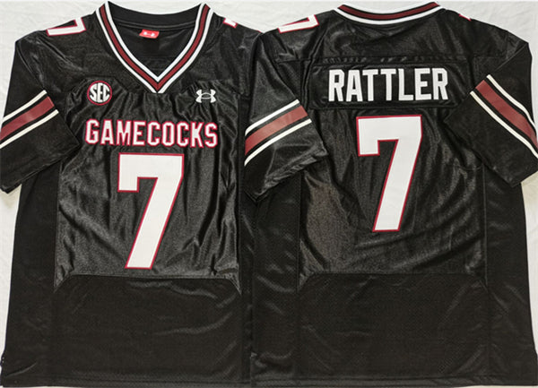 Spencer Rattler South Carolina Gamecocks black jersey
