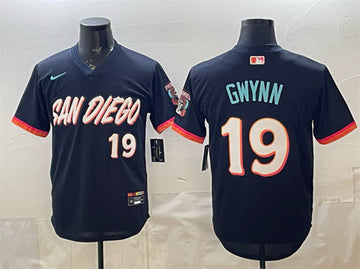 Tony Gwynn Obsidian San Diego Padres City Connect jersey