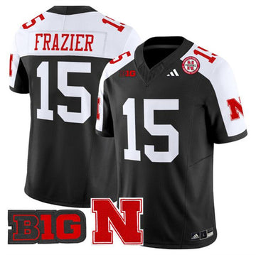 Tommie Frazier Nebraska Cornhuskers black Vapor jersey