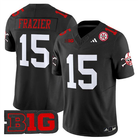 Tommie Frazier Nebraska Cornhuskers black Vapor jersey