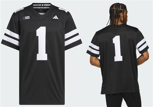 Nebraska Cornhuskers black jersey