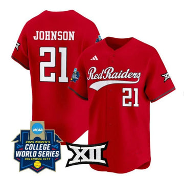 Alana Johnson Texas Tech Red Raiders red jersey