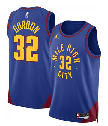 Aaron Gordon Denver Nuggets blue jersey