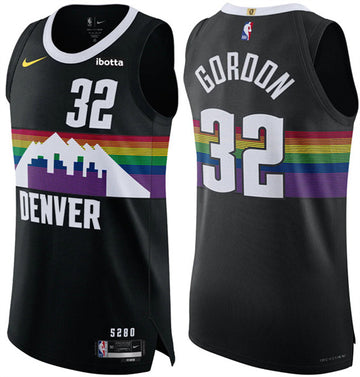 Aaron Gordon Denver Nuggets black City Edition jersey