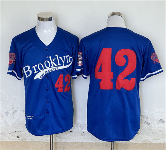 Jackie Robinson Los Angeles Dodgers royal jersey