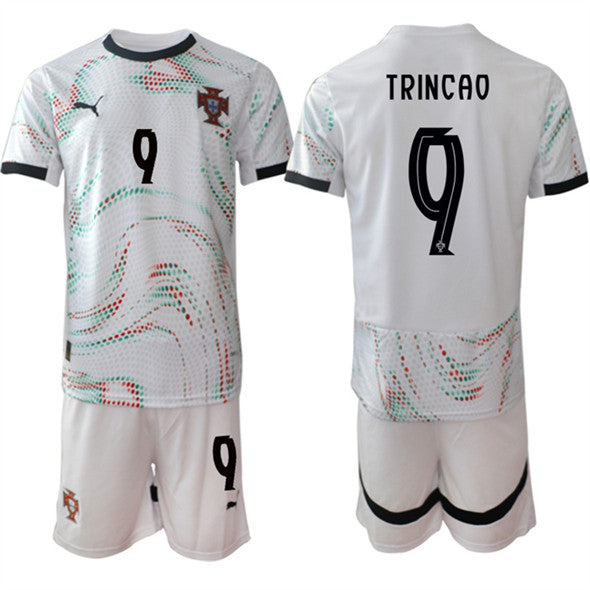 Trincão Portugal National Team white Away jersey