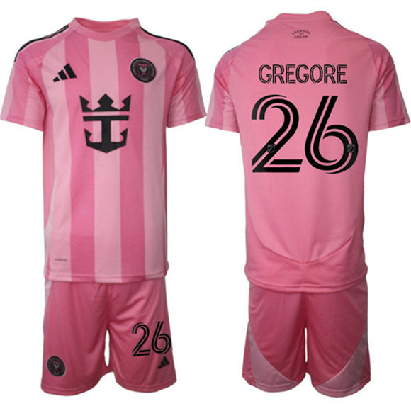 Gregore Inter Miami CF pink Home jersey