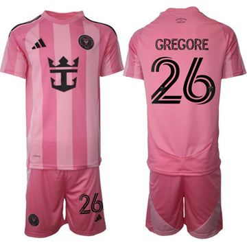 Gregore Inter Miami CF pink Home jersey