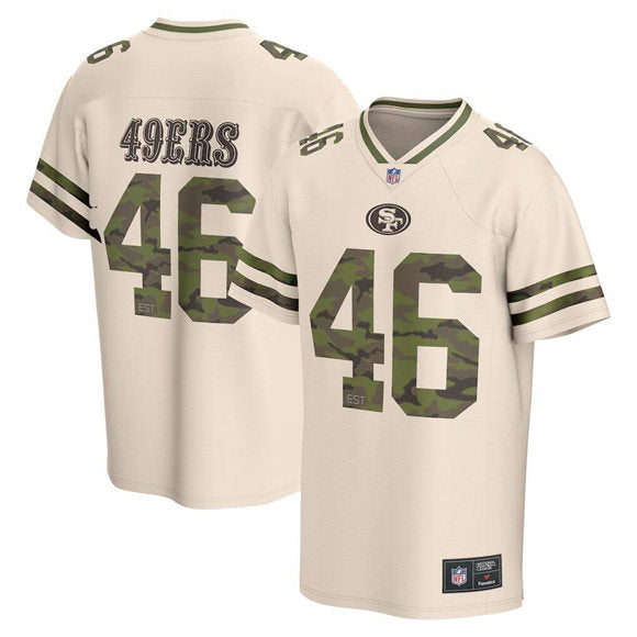 San Francisco 49ers cream Camo jersey