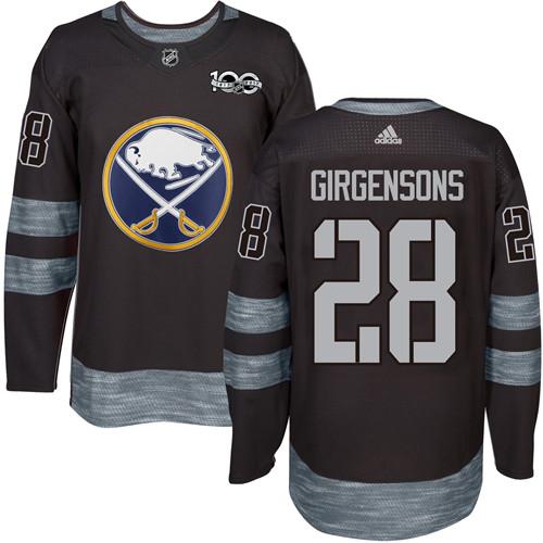 Zemgus Girgensons Buffalo Sabres black jersey