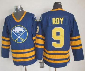 Derek Roy Buffalo Sabres navy Throwback jersey