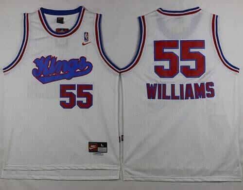 Custom Sacramento Kings white jersey