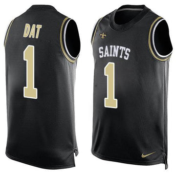 Who Dat New Orleans Saints black jersey