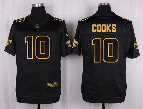 Brandin Cooks New Orleans Saints black Gold Collection jersey