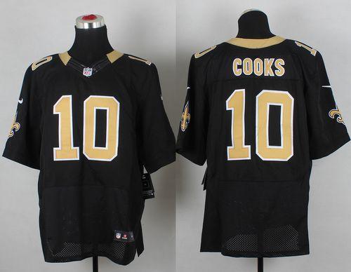 Brandin Cooks New Orleans Saints black Elite jersey
