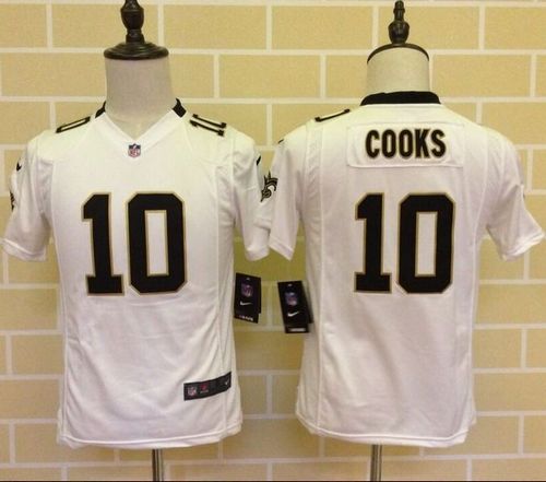 Brandin Cooks New Orleans Saints white Elite jersey