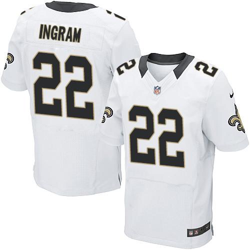 Mark Ingram New Orleans Saints white Elite jersey