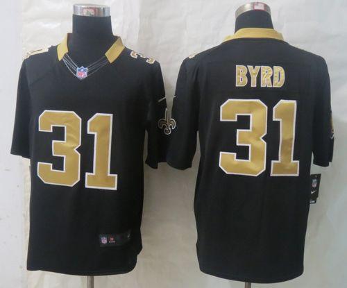 Jairus Byrd New Orleans Saints black jersey