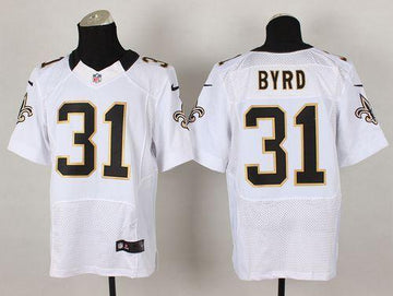 Jairus Byrd New Orleans Saints white Elite jersey