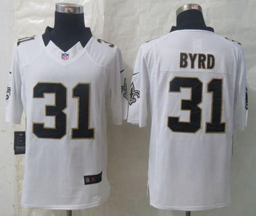 Jairus Byrd New Orleans Saints white jersey