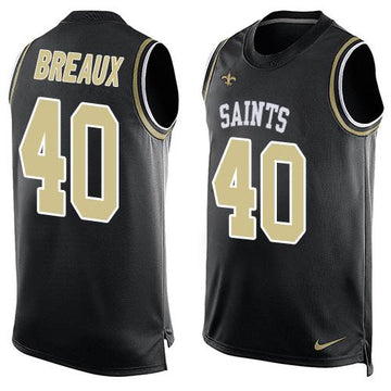 Delvin Breaux New Orleans Saints black jersey
