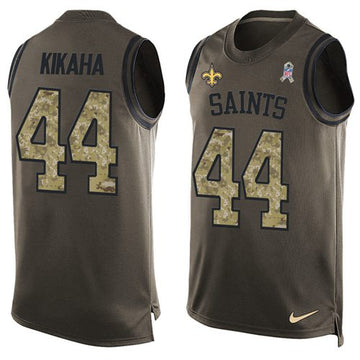 Hau'oli Kikaha New Orleans Saints green Salute To Service jersey