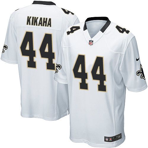 Hau'oli Kikaha New Orleans Saints white Elite jersey