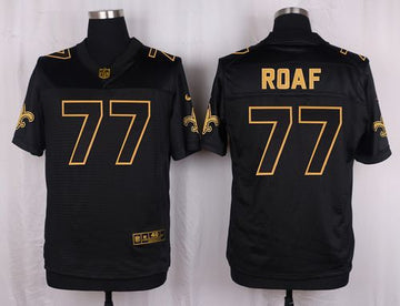 Roaf New Orleans Saints black Gold Collection jersey