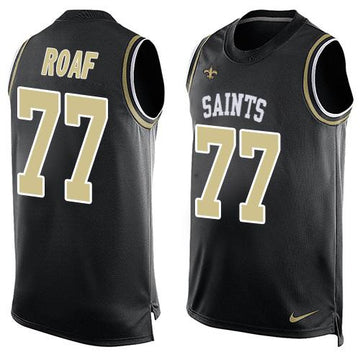 Roaf New Orleans Saints black jersey