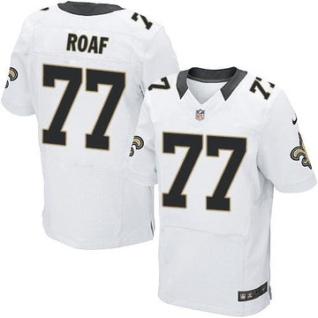 Roaf New Orleans Saints white Elite jersey