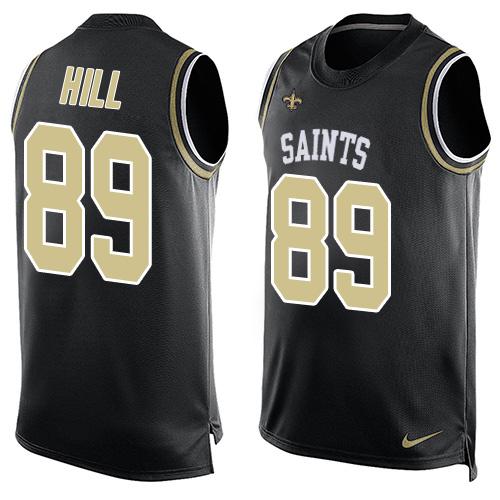 Josh Hill New Orleans Saints black jersey