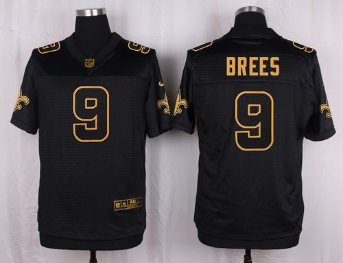Drew Brees New Orleans Saints black Gold Collection jersey