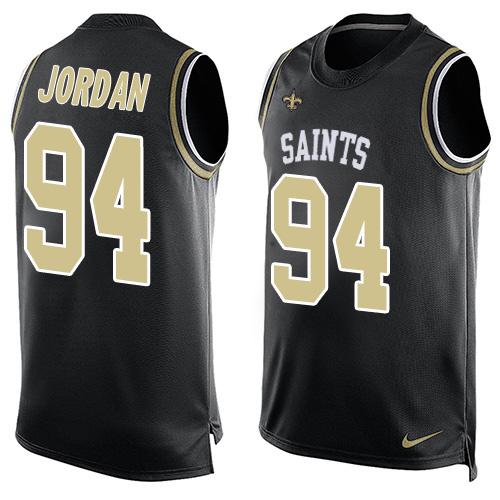 Cameron Jordan New Orleans Saints black jersey
